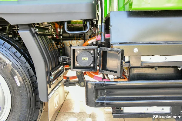 Foton King Kong S1EV 4X2(6 wheels) 3.18m Single Row Pure Electric Dump Truck (Single Rear Tire) 89.13kWh Chassis (1) | 86Trucks