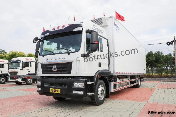 Sinotruk Sitrak SITRAK G5 camion lourd 290 ch 4X2(6 roues) camion frigorifique 9,45 m Extérieur (3) | 86Trucks