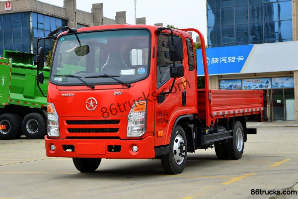 Dayun Aopuli 170 hp 4X2(6 wheels) 5.2m semi-row flatbed light truck Exterior (3) | 86Trucks