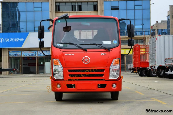 Dayun Aopuli 170 hp 4X2(6 wheels) 5.2m semi-row flatbed light truck Exterior (2) | 86Trucks