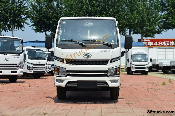 Yuejin Fuxing S80 1.6L 123hp 4X2(6 wheels) Gasoline 3.05m Double Row Flatbed Mini Truck (China VI) Exterior (2) | 86Trucks