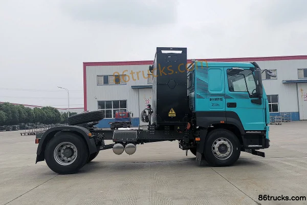 Sinotruk V7-X 18T 4X2(6 wheels) Battery Swap Pure Electric Tractor Truck 282kWh Exterior (3) | 86Trucks