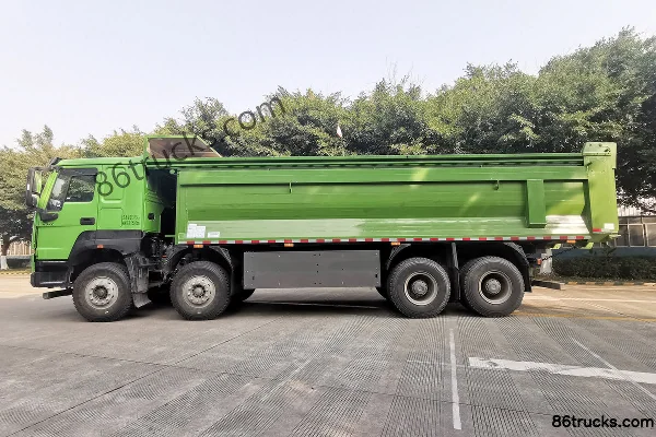 Sinotruk V7-X 31T 8X4(12 roues) 8,6 m camion benne électrique pur 400kWh Extérieur (3) | 86Trucks