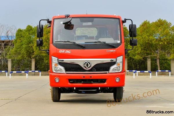 Dongfeng Furika F6 137 hp 4X2(6 wheels) 4.17m single-row flatbed light truck Exterior (2) | 86Trucks