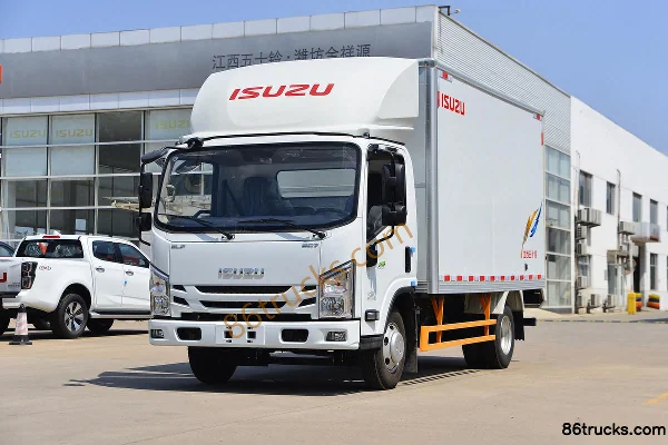 Jiangxi Isuzu Yifang EC7 127 ch 4X2(6 roues) 4,2 m fourgon léger cabine simple Extérieur (3) | 86Trucks
