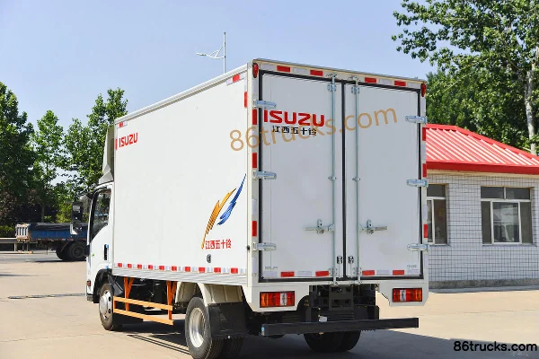 Jiangxi Isuzu Yifang EC7 127 ch 4X2(6 roues) 4,2 m fourgon léger cabine simple Carrosserie (3) | 86Trucks