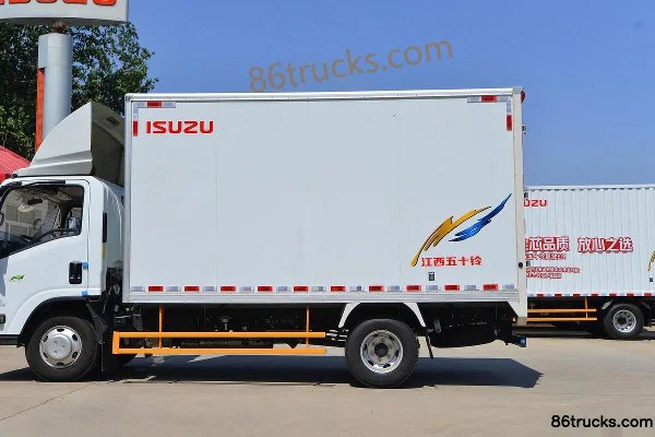 Jiangxi Isuzu Yifang EC7 127 ch 4X2(6 roues) 4,2 m fourgon léger cabine simple Carrosserie (2) | 86Trucks