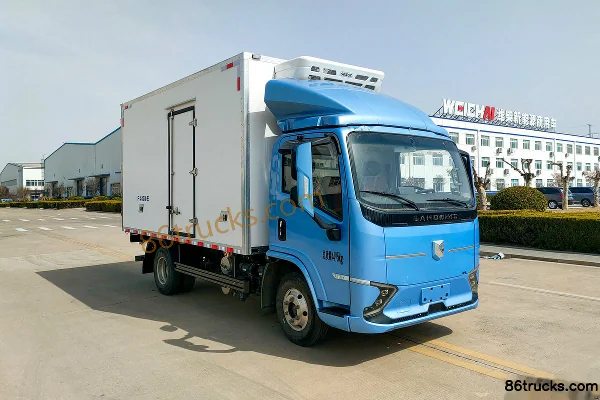 Blue Arrow Light Truck Yue EH Pro 4.5T 4.08m pure electric refrigerated truck 96kWh 4X2(6 wheels) Exterior