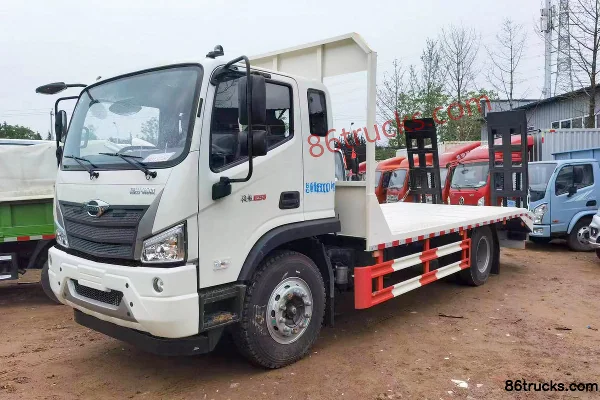 Foton Times Linghang ES5 190hp 4X2(6 wheels) flatbed truck Exterior (2) | 86Trucks