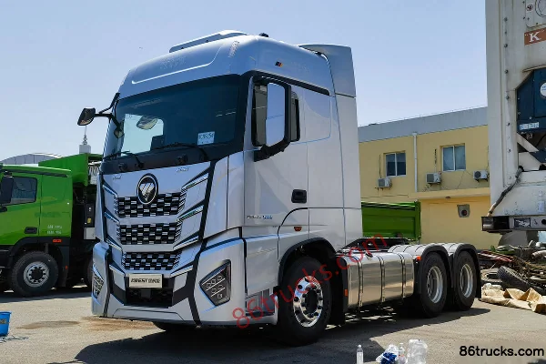 Foton AumanEST Version Star 580 ch 6X4(10 roues) tracteur routier AMT automatique Extérieur (3) | 86Trucks