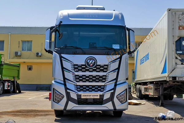 Foton AumanEST Version Star 580 ch 6X4(10 roues) tracteur routier AMT automatique Extérieur (2) | 86Trucks