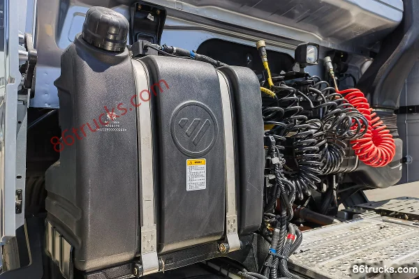 Foton AumanEST Version Star 580 ch 6X4(10 roues) tracteur routier AMT automatique Châssis (3) | 86Trucks