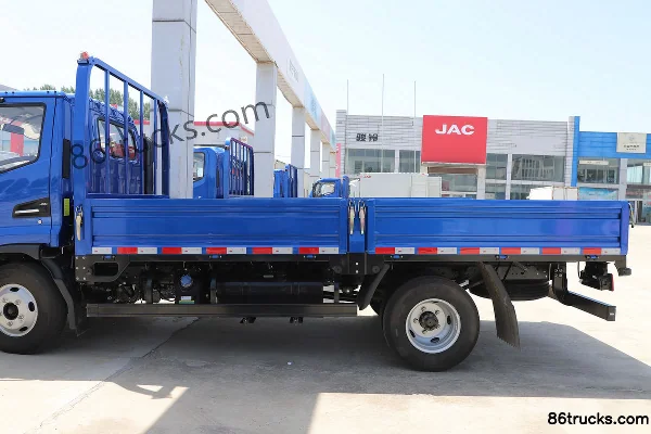 JAC Junling V5 137 ch 4X2(6 roues) camion léger plateau de 4,22 m, cabine simple (China VI) Carrosserie (1) | 86Trucks