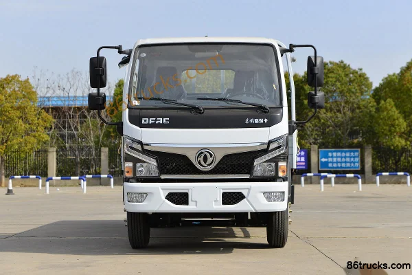 Dongfeng FuruiKa F6 Logistics Heavy-Duty 143hp 4X2(6 wheels) 3.8m Row Half Flatbed Light Truck (Xichai) Exterior (2) | 86Trucks