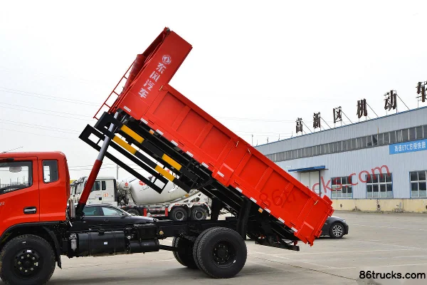 Dongfeng FuruiKa R7 184hp 4X2(6 wheels) 4.8m Dump Truck (China VI) Body (2) | 86Trucks