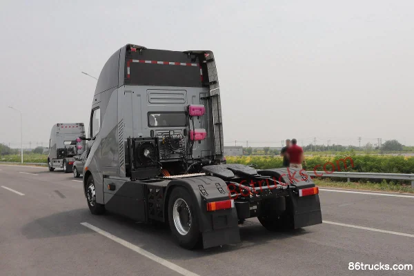 DeepWay Deep Star 4X2(6 wheels) battery-swap pure electric tractor truck Exterior (2) | 86Trucks