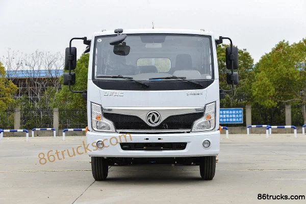 Dongfeng FuruiKa F6 127 hp 4X2(6 wheels) 3.13m Double Row Flatbed Light Truck (China VI) Exterior (2) | 86Trucks