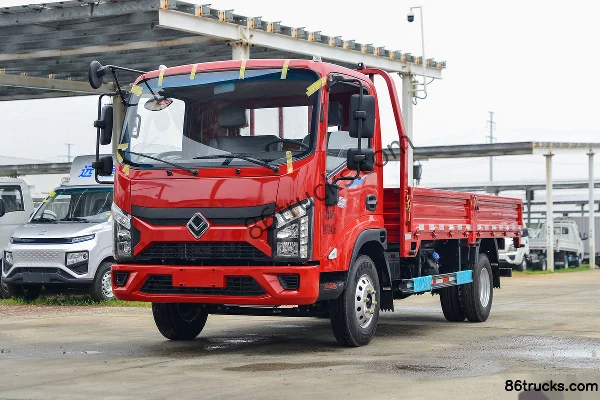 Ouling S3 150 hp 4X2(6 wheels) 4.15m Single Row Flatbed Light Truck (China VI) Exterior (3) | 86Trucks