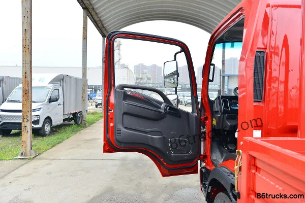 Ouling S3 150 hp 4X2(6 wheels) 4.15m Single Row Flatbed Light Truck (China VI) Cab (1) | 86Trucks
