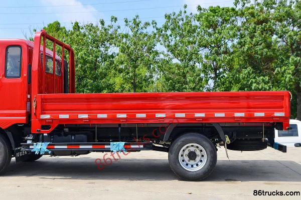 Ouling S3 Feiyang 127 ch 4X2(6 roues) 3,88 m camion léger à ridelles cabine demi (China VI) Carrosserie (2) | 86Trucks
