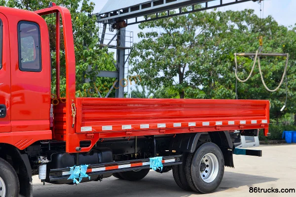 Ouling S3 Feiyang 127 ch 4X2(6 roues) 3,88 m camion léger à ridelles cabine demi (China VI) Carrosserie (1) | 86Trucks