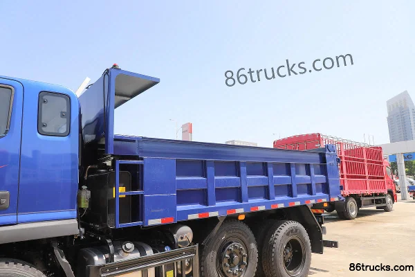 Foton KingKong 245hp 6X2(8 wheels) 4.35m Dump Truck (Lifting Axle) Body (1) | 86Trucks