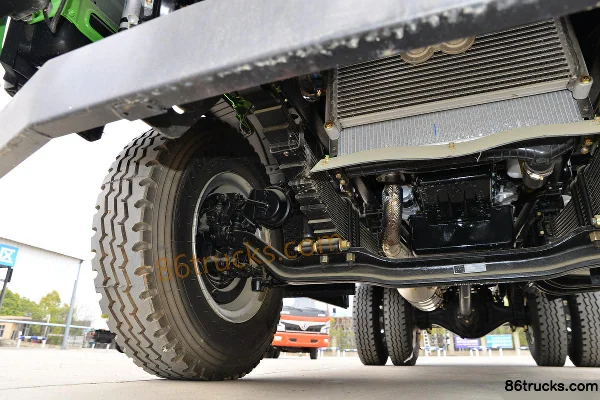 Dongfeng FuruiKa R6 180hp 4×2(6 wheels) 4.1m Dump Truck (Fast Gear 8-speed) Chassis (2) | 86Trucks