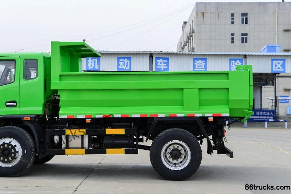Dongfeng FuruiKa R6 180hp 4×2(6 wheels) 4.1m Dump Truck (Fast Gear 8-speed) Body (1) | 86Trucks