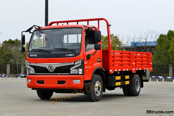 Dongfeng FuruiKa F6 170hp 4X2(6 wheels) 4.2m Single-row Flatbed Light Truck (Wide Body) (China VI) Exterior (3) | 86Trucks