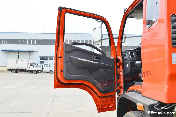 Dongfeng Furika R6 170hp 4X2(6 wheels) 3.8m dump truck (China VI) (110 double lift) Cab (1) | 86Trucks