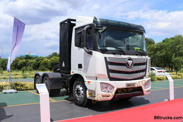 Foton Zhilan Heavy Truck 6X4(10 wheels) Electric Tractor Truck 281.91 kWh Exterior