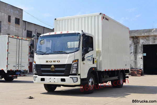 Sinotruk HOWO Hanjun 150hp 4X2(6 wheels) 4.15m single-row van light truck Exterior (3) | 86Trucks