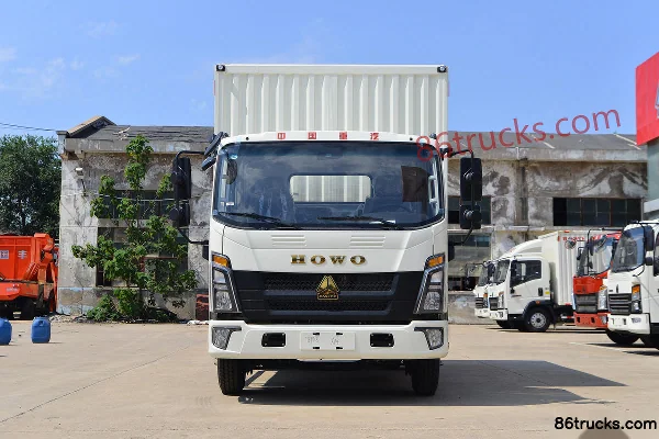 Sinotruk HOWO Hanjun 150hp 4X2(6 wheels) 4.15m single-row van light truck Exterior (2) | 86Trucks