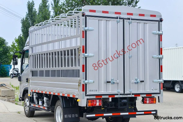 Ouling S1 Series 115hp 4X2(6 wheels) 3.7m Single Row Stake Truck Body (3) | 86Trucks