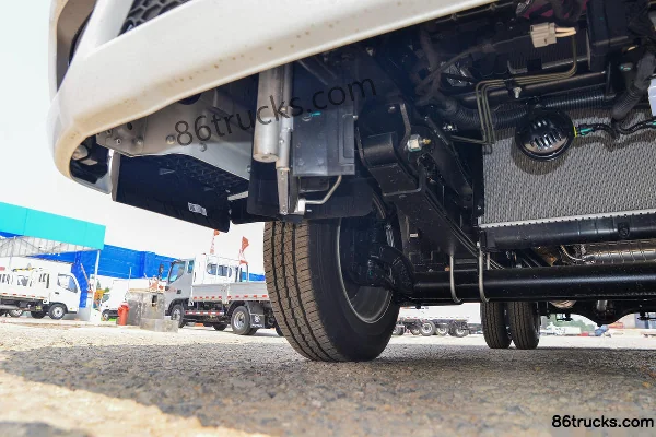 Foton Aoling M Card 142hp 4X2(6 wheels) 3.15m Double Row Wing Opening Van Mini Truck Chassis (2) | 86Trucks