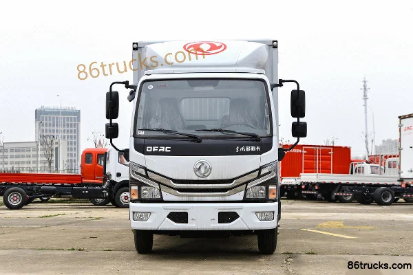 Dongfeng Duolika D5 Ruineng 132 ch 4X2(6 roues) 3,8 m camion léger fourgon simple cabine (China VI) Extérieur (2) | 86Trucks