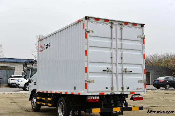 Dongfeng Duolika D5 Ruineng 132 ch 4X2(6 roues) 3,8 m camion léger fourgon simple cabine (China VI) Carrosserie (3) | 86Trucks