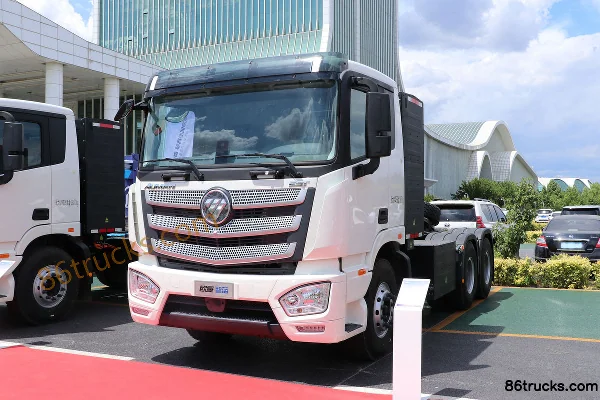 Foton Zhilan Heavy Truck 6X4(10 wheels) Electric Tractor Truck (BJ4259EVDHF-03) 423kWh Exterior (3) | 86Trucks