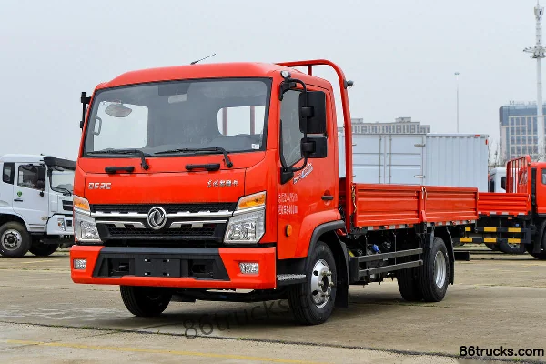 Dongfeng Duolika D6-L Super Power Standard Edition 140hp 4X2(6 wheels) 4.2m Single Row Flatbed Light Truck (Fast Gear 8-speed) Exterior (3)