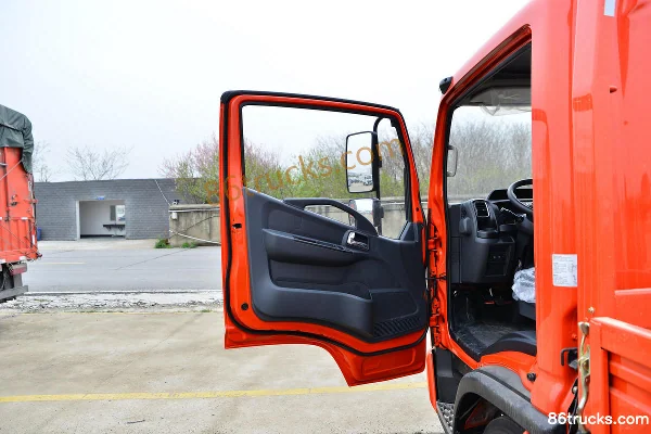Dongfeng Duolika D6-L Super Power Standard Edition 140hp 4X2(6 wheels) 4.2m Single Row Flatbed Light Truck (Fast Gear 8-speed) Cab (1) | 86T