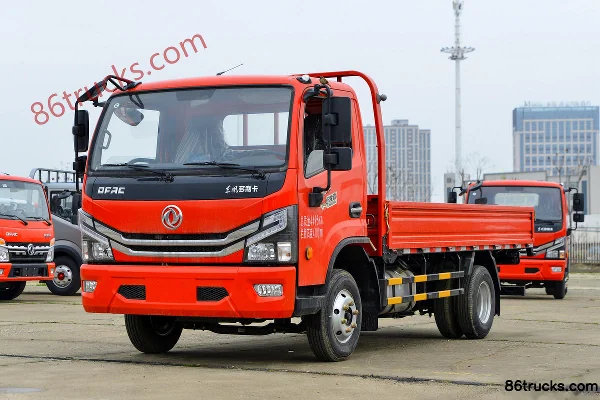 Dongfeng Duolika D6-L version Ruineng 152 ch 4X2(6 roues) camion porteur à ridelles 4,17 m cabine simple (China VI) Extérieur (3) | 86Trucks