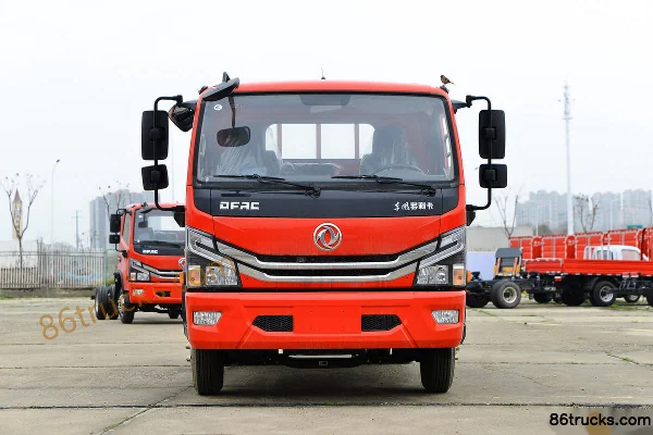 Dongfeng Duolika D6-L version Ruineng 152 ch 4X2(6 roues) camion porteur à ridelles 4,17 m cabine simple (China VI) Extérieur (2) | 86Trucks