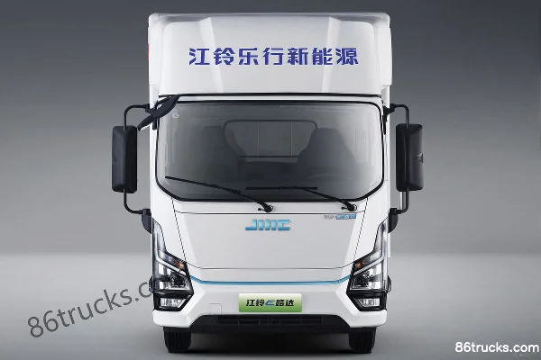 JMC E-Luda Medium Body Express Logistics Edition Air Brake 4.2m Single Row Pure Electric Van Truck CATL 100.46kWh 4X2(6 wheels) Exterior (2)
