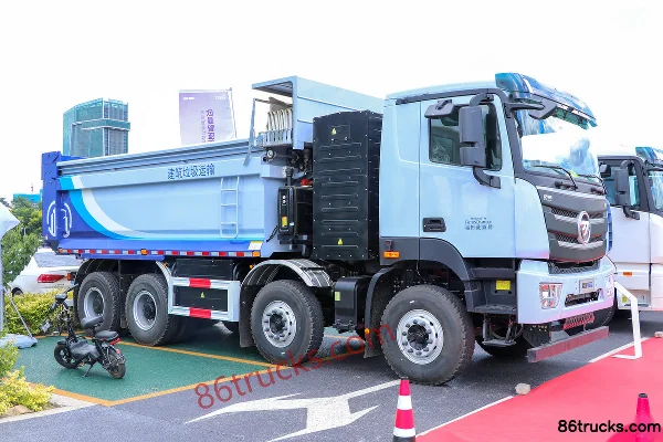 Auman Auman Zhilan heavy truck electric dump truck