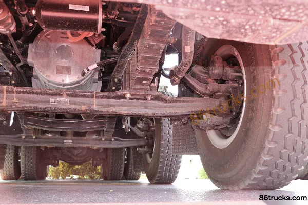 Foton Auman Zhilan 8X4(12 roues) 5,6 m camion benne électrique pur 423 kWh Châssis (3) | 86Trucks