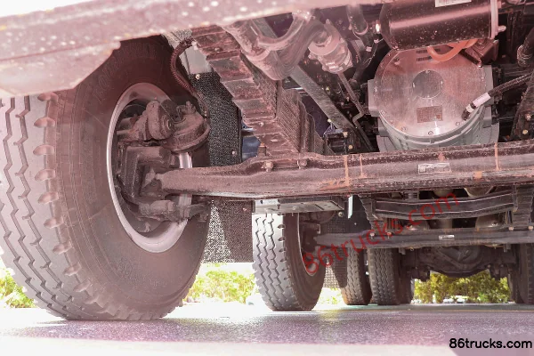 Foton Auman Zhilan 8X4(12 roues) 5,6 m camion benne électrique pur 423 kWh Châssis (2) | 86Trucks
