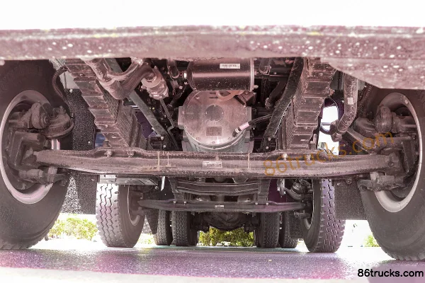 Foton Auman Zhilan 8X4(12 roues) 5,6 m camion benne électrique pur 423 kWh Châssis (1) | 86Trucks