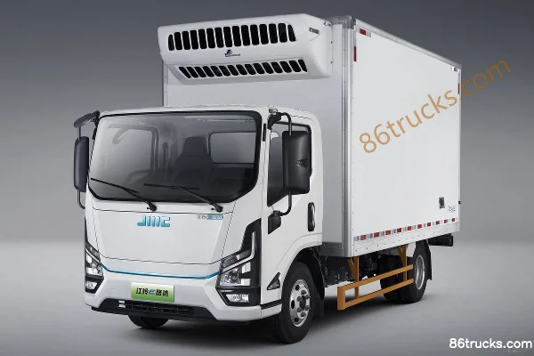 JMC Lexing E-Luda Super Refrigerated Version 4.5T 4.11m single-row pure electric refrigerated truck 100.46kWh 4X2(6 wheels) Exterior (3) | 8