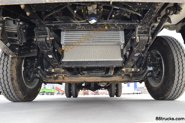 SHACMAN Commercial Vehicle Xuande Wing 9 Lightweight Edition 127 hp 4X2(6 wheels) 4.12m single-row flatbed light truck Chassis (1) | 86Truck