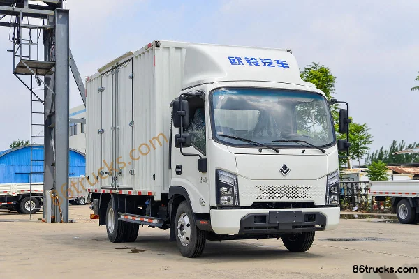 Ouling Jiyun Supreme Edition 150hp 4X2(6 wheels) 4.15m Single Row Van Light Truck (China VI) Exterior